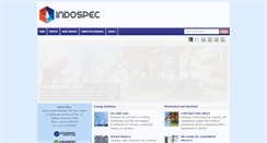 Desktop Screenshot of indospec.com