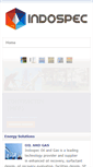 Mobile Screenshot of indospec.com
